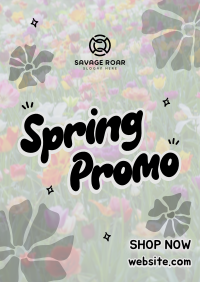 Spring Promo Poster Image Preview