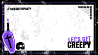 Creepy Party Zoom background Image Preview