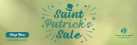 Quirky St. Patrick's Sale Twitter Header Design