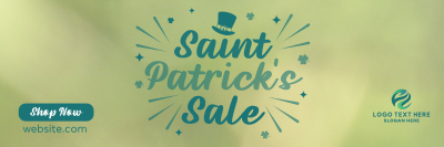 Quirky St. Patrick's Sale Twitter header (cover) Image Preview