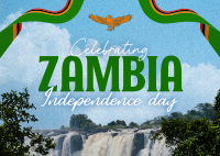 Zambia Independence Day Postcard Image Preview