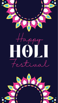 Holi Festival Facebook story Image Preview
