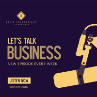 Business Talk Podcast Instagram post Image Preview