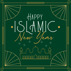 Elegant Islamic Year Instagram post Image Preview