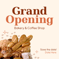 Bakery Opening Notice Instagram post Image Preview