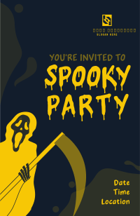 Spooky Party Invitation Image Preview