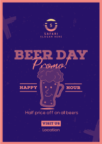 Happy Beer Flyer Image Preview