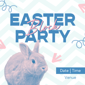 Easter Community Party Instagram post Image Preview