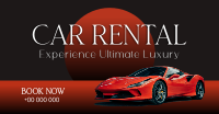 Lux Car Rental Facebook ad Image Preview