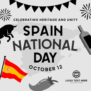 Celebrating Spanish Heritage and Unity Instagram post Image Preview