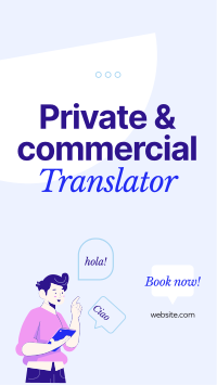 Translator for Hire Video Image Preview