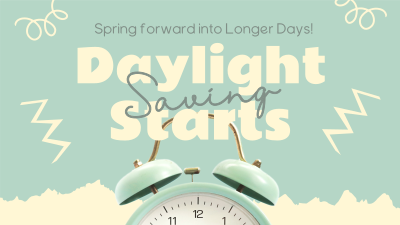 Start Daylight Saving Facebook event cover Image Preview