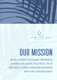 Clean & Elegant Mission Flyer Image Preview