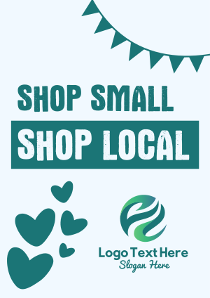 Shop Small Shop Local Flyer