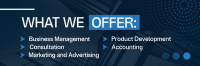 Corporate What We Offer Twitter Header Image Preview