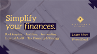 Blocky Finance Consulting Facebook Event Cover Design