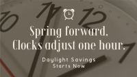 Calm Daylight Savings Reminder Animation Image Preview