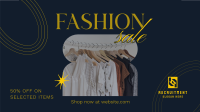 Sophisticated Fashion Sale Facebook Event Cover Design