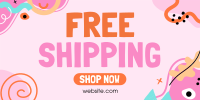 Quirky Shipping Promo Twitter post Image Preview