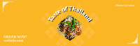 Taste of Thailand Twitter Header Design