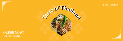 Taste of Thailand Twitter header (cover)