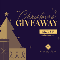 Christmas Holiday Giveaway Instagram post Image Preview