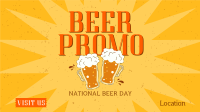 Beers And Cheers Facebook Event Cover Design