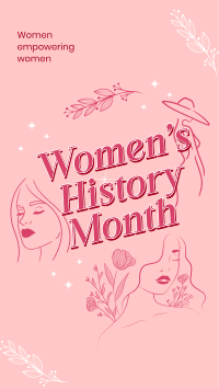 Empowering Women Month Instagram Story Design