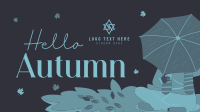 Hello Autumn Greetings YouTube Video Design