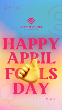 Happy April Fools Day Instagram reel Image Preview