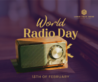 Radio Day Analog Facebook post Image Preview