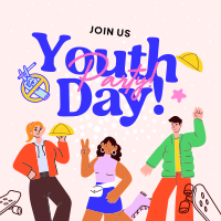 Youth Day Celebration Linkedin Post Design