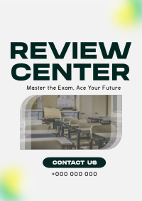 Education Review Center Poster Preview