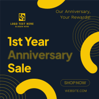Anniversary Sale Instagram Post Preview