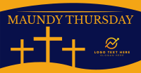 Maundy Thursday Holy Thursday Facebook Ad Design