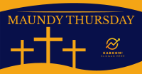 Maundy Thursday Holy Thursday Facebook ad Image Preview