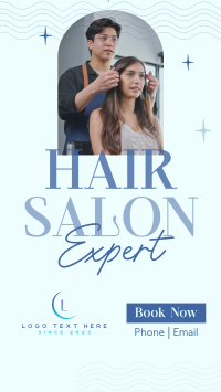 Hair Salon Expert Instagram reel Image Preview