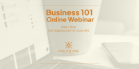 Business 101 Webinar Twitter post Image Preview