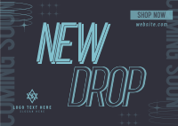 New Drop Collection Postcard Design