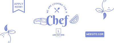 We are Hiring Chef Facebook cover Image Preview
