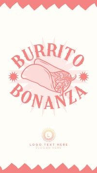 Burrito Bonanza Facebook Story Design