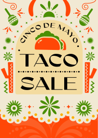 Cinco de Mayo Taco Promo Poster Image Preview