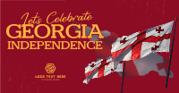 Let's Celebrate Georgia Independence Facebook ad Image Preview