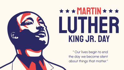 President Martin Day Facebook event cover Image Preview