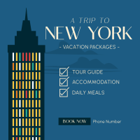NY Travel Package Instagram post Image Preview