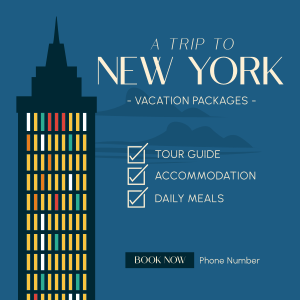 NY Travel Package Instagram post Image Preview