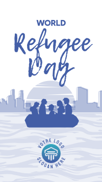 World Refuge Day Instagram Story Design