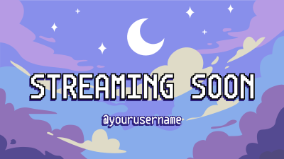 Dreamy Cloud Streaming Facebook event cover Image Preview