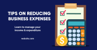 Reduce Expenses Facebook Ad Design