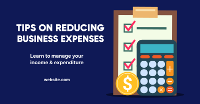 Reduce Expenses Facebook ad Image Preview